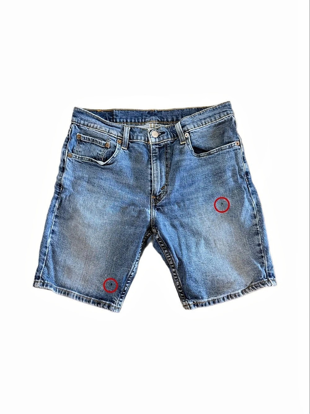 Levi's Men's Blue Denim Jean Shorts size 32